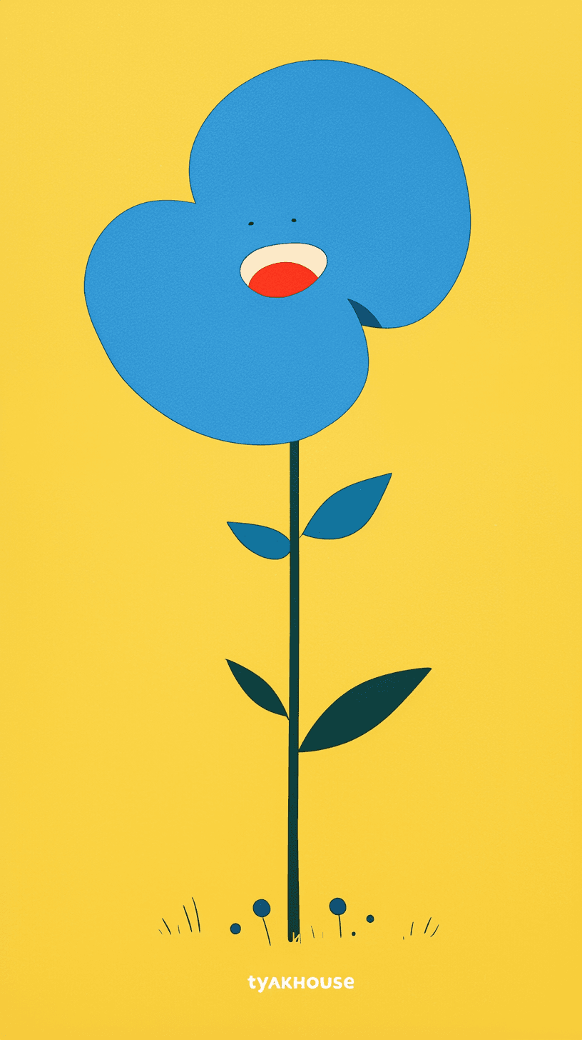Retro Bloom Buzz original repeating artwork