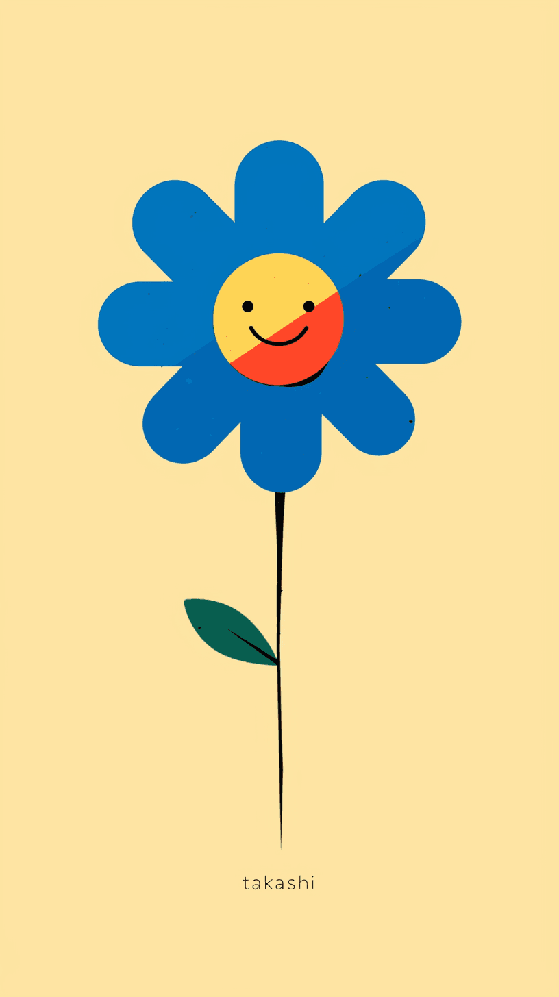 Retro Bloom Snap original repeating artwork