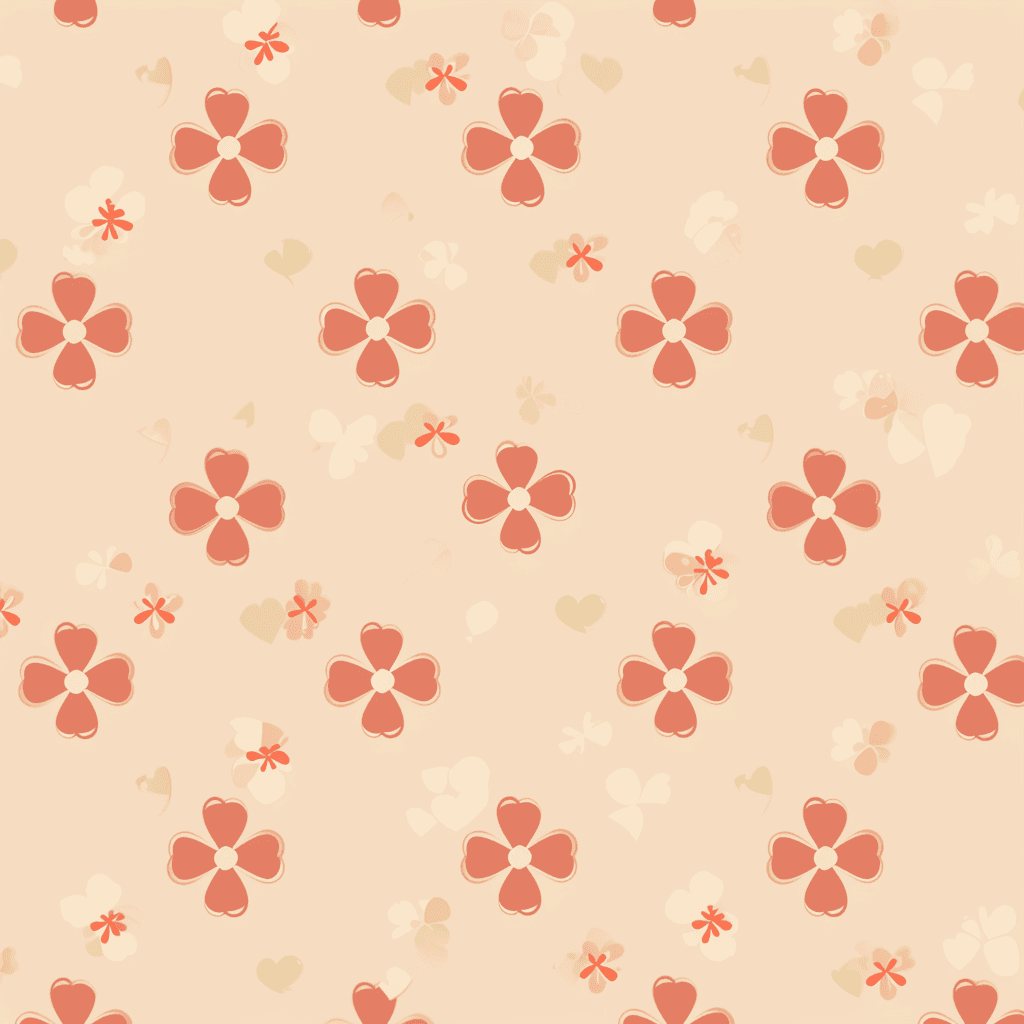 Arrangement original repeating artwork