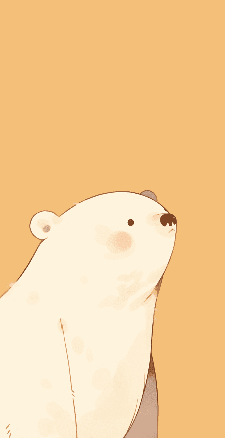 Retro Bear Buzz original repeating artwork