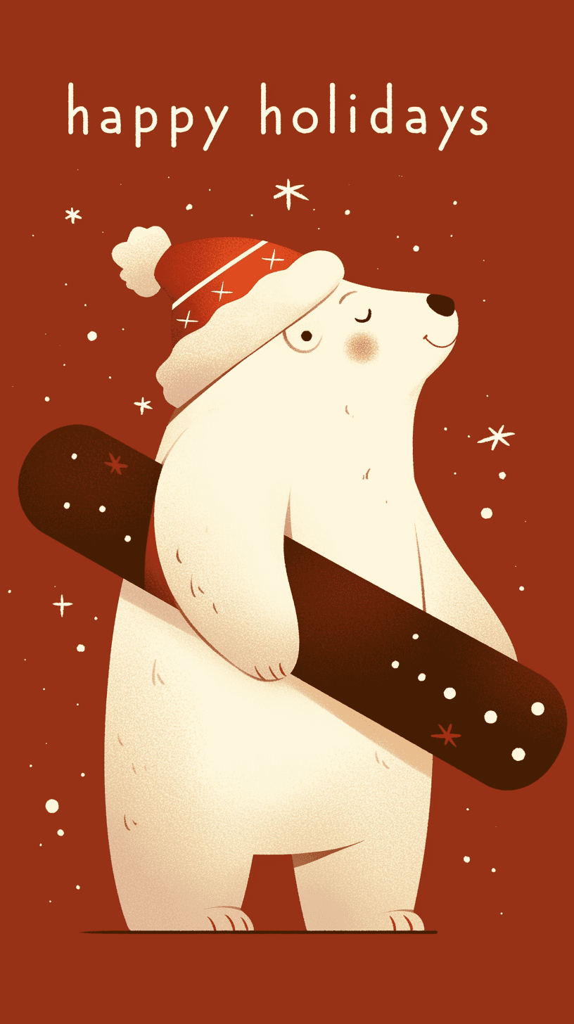 Retro Bear Rhythm original repeating artwork