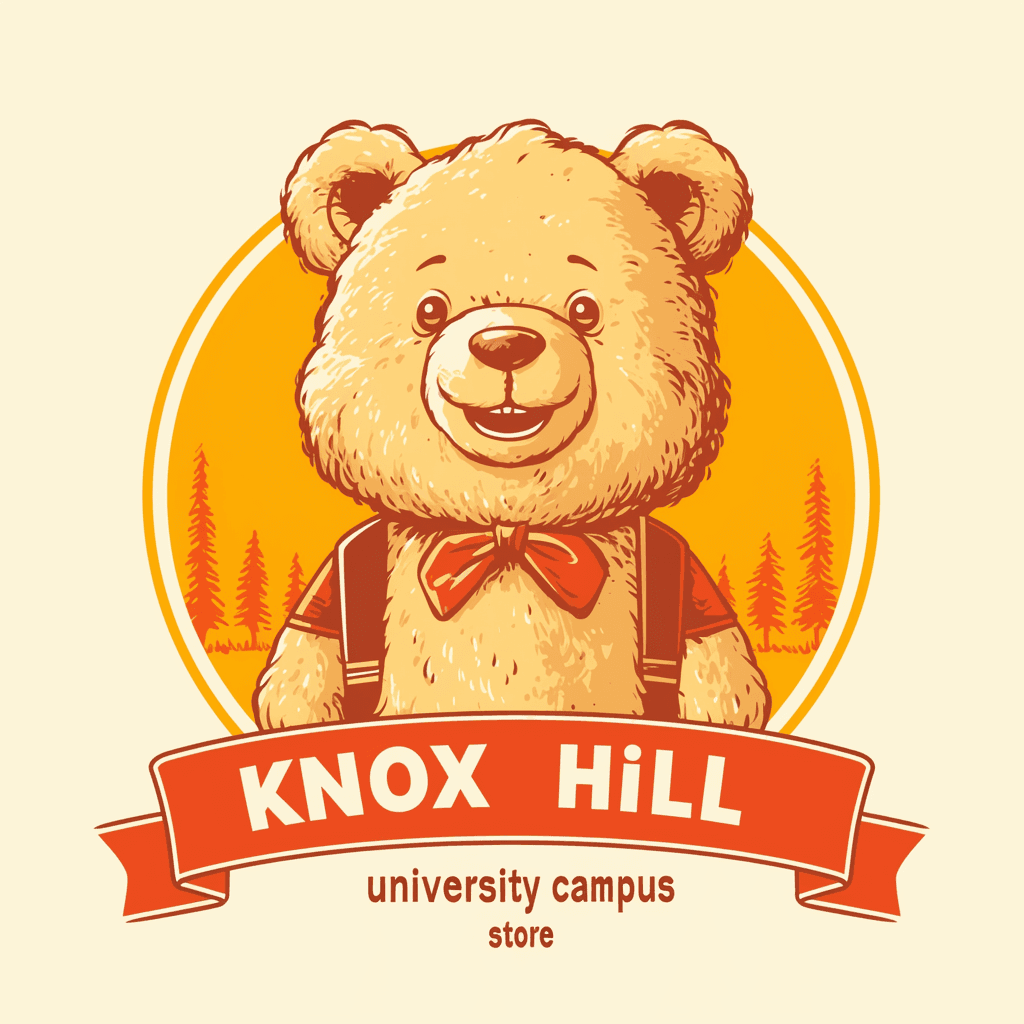 Retro Bear Groove original repeating artwork
