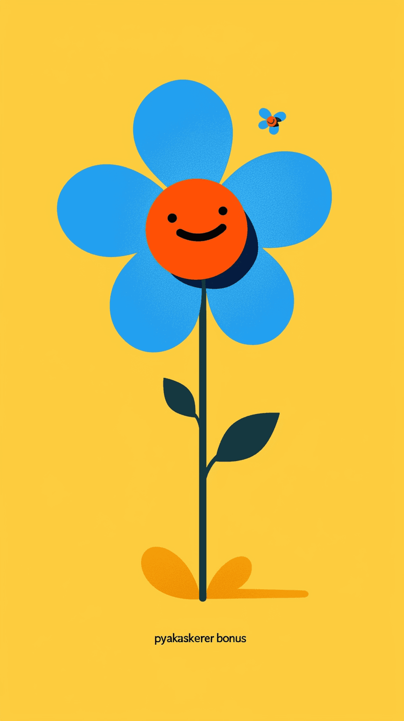 Retro Bloom Bounce original repeating artwork