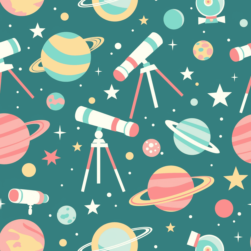 Planet 025 original repeating artwork