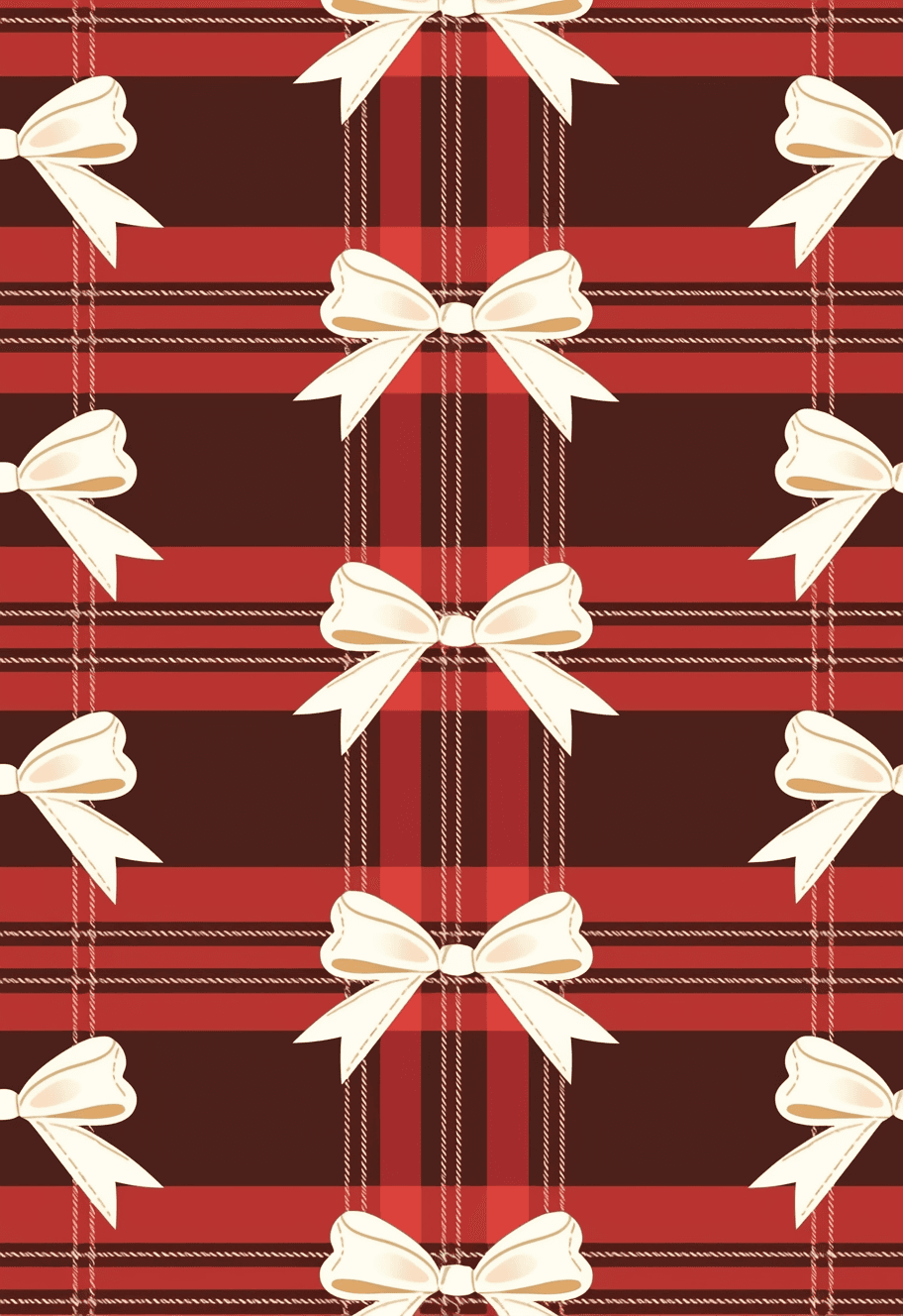 Bow 076 original repeating artwork