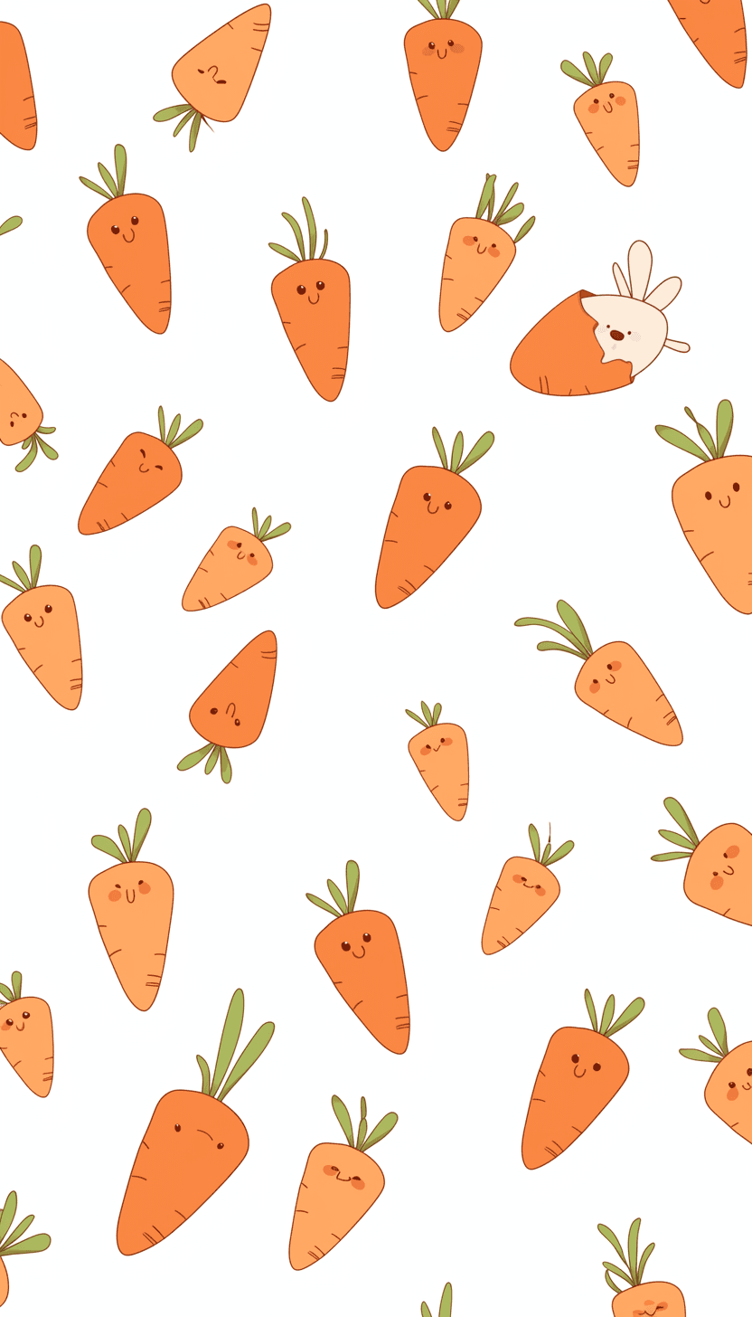 Carrot Tone original repeating artwork