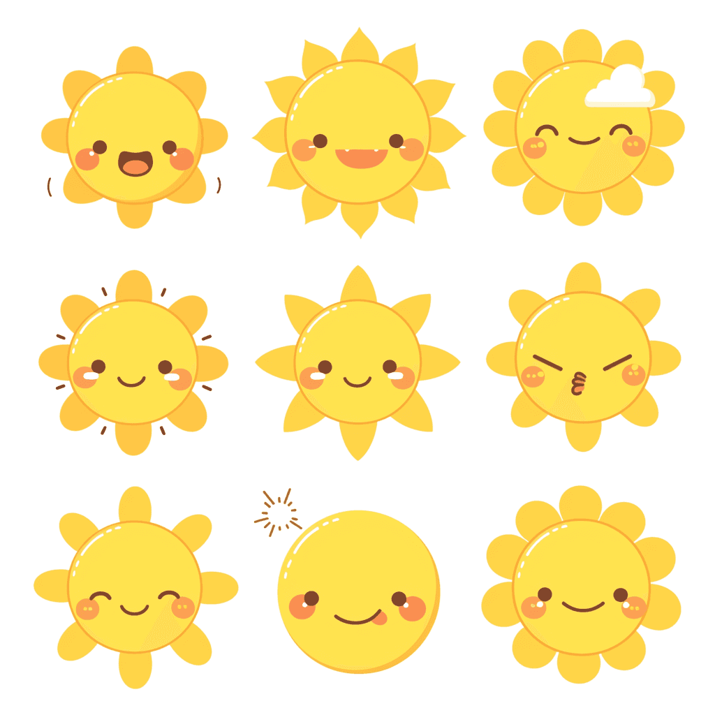 Sun Pastel original repeating artwork