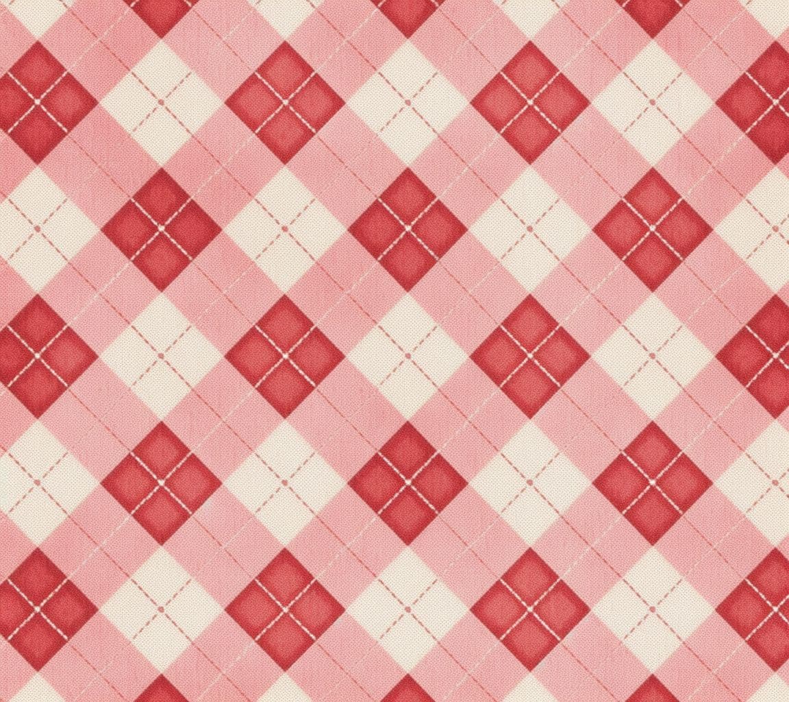 Red Diamond original repeating artwork