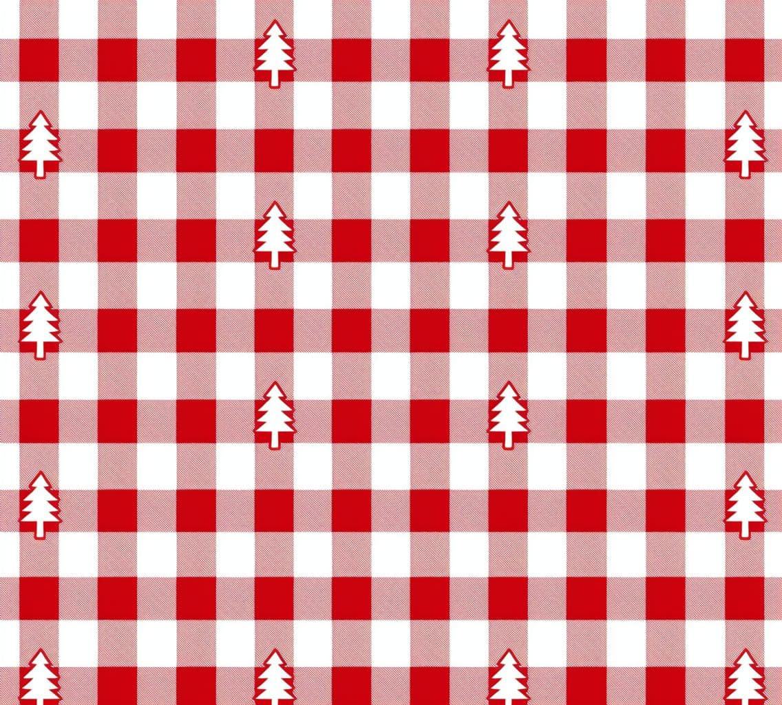 Christmas Tree Beats original repeating artwork