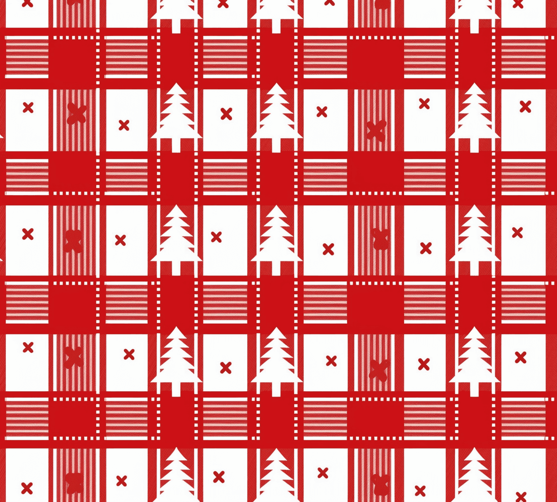 Christmas Tree 260 original repeating artwork