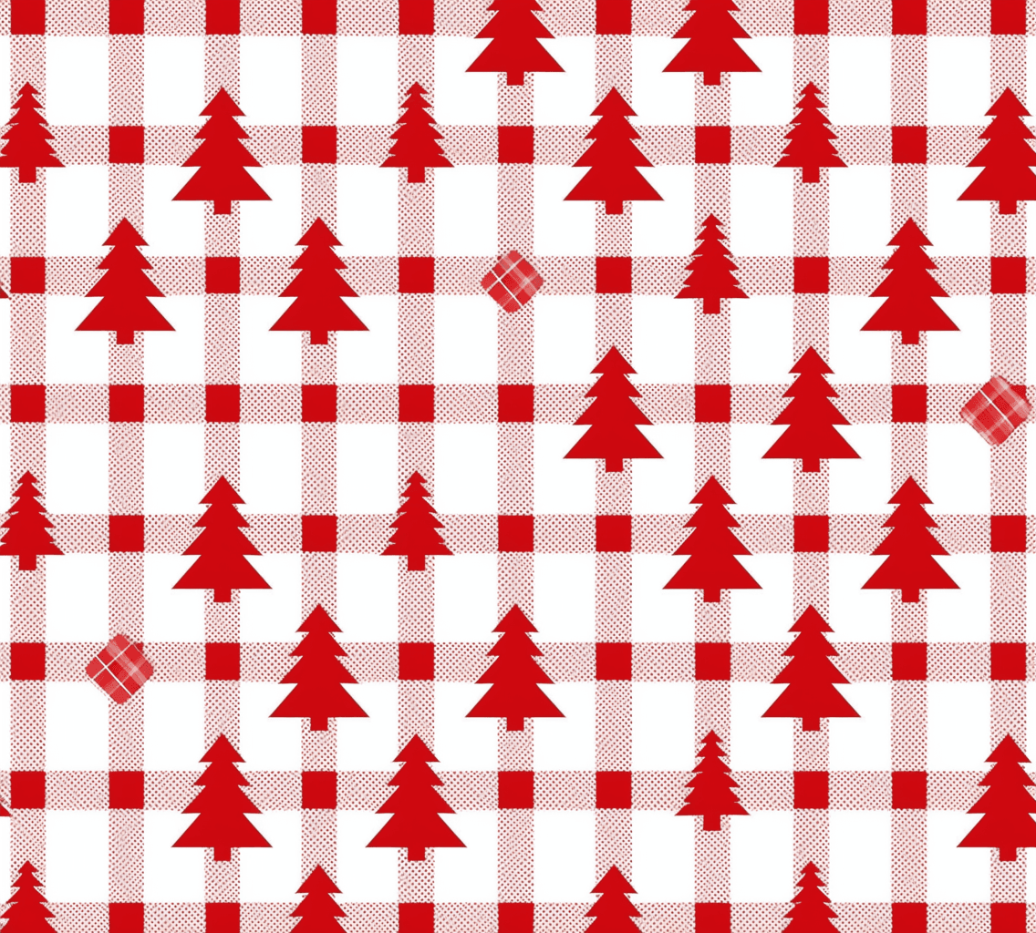 Christmas Tree 111 original repeating artwork