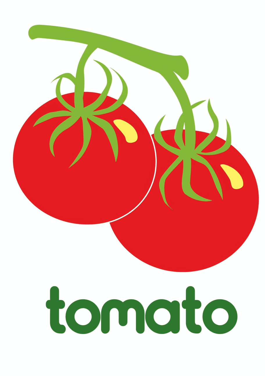 Tomato Fair original repeating artwork