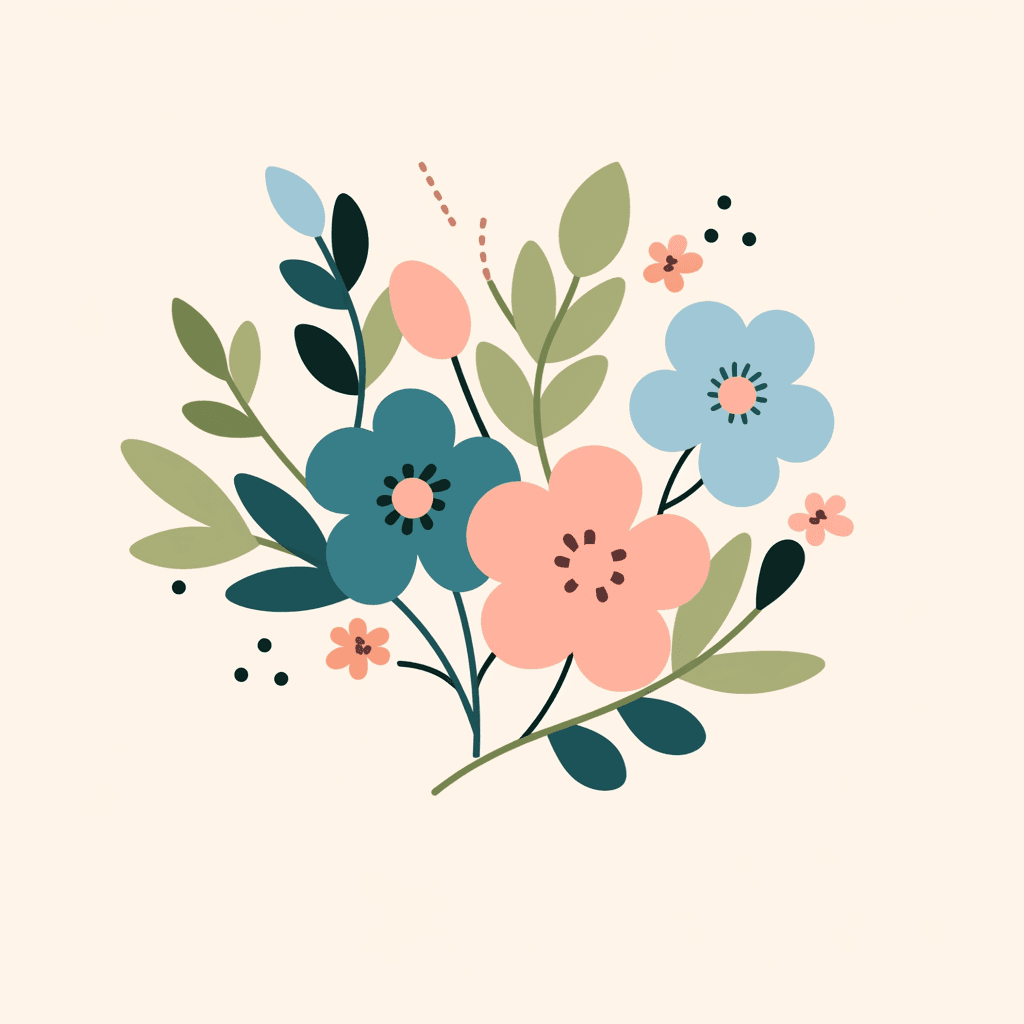 Blossom 1016 original repeating artwork