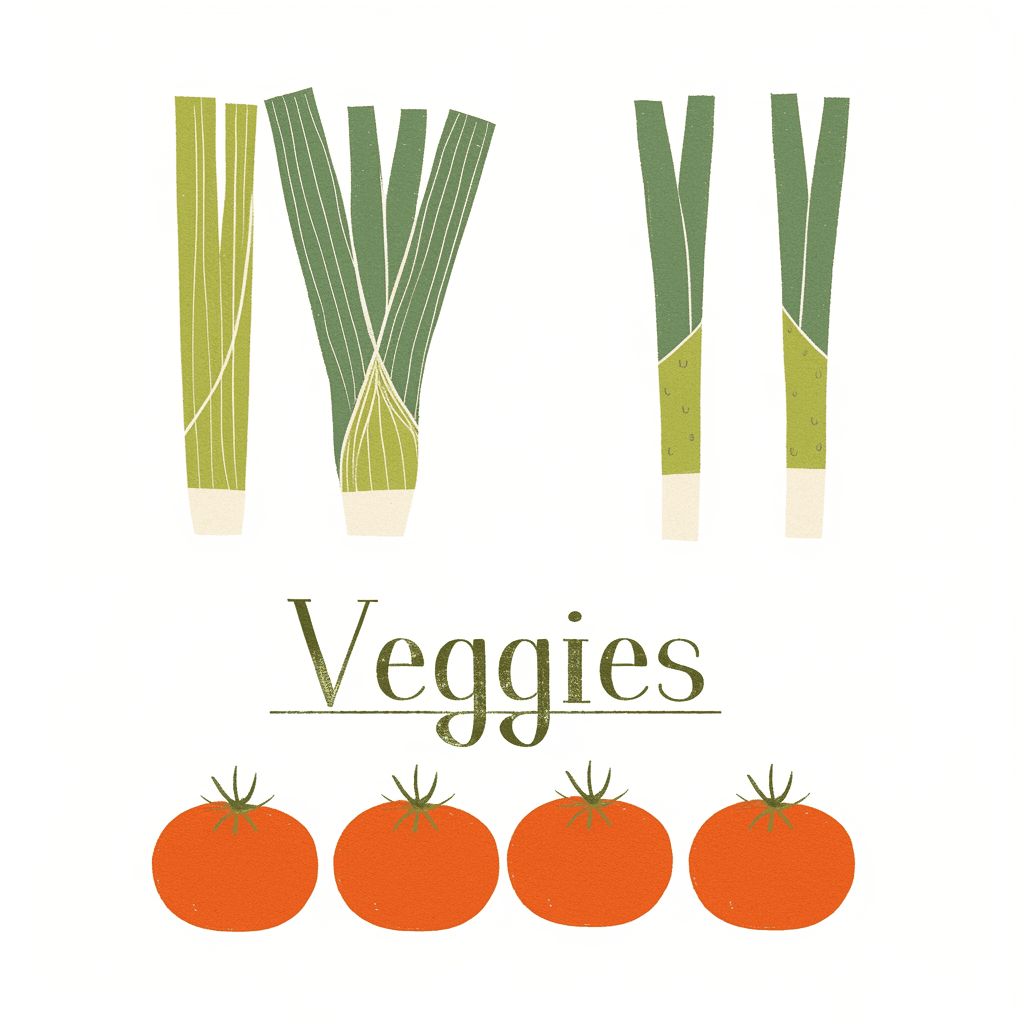 Veggies Blast original repeating artwork