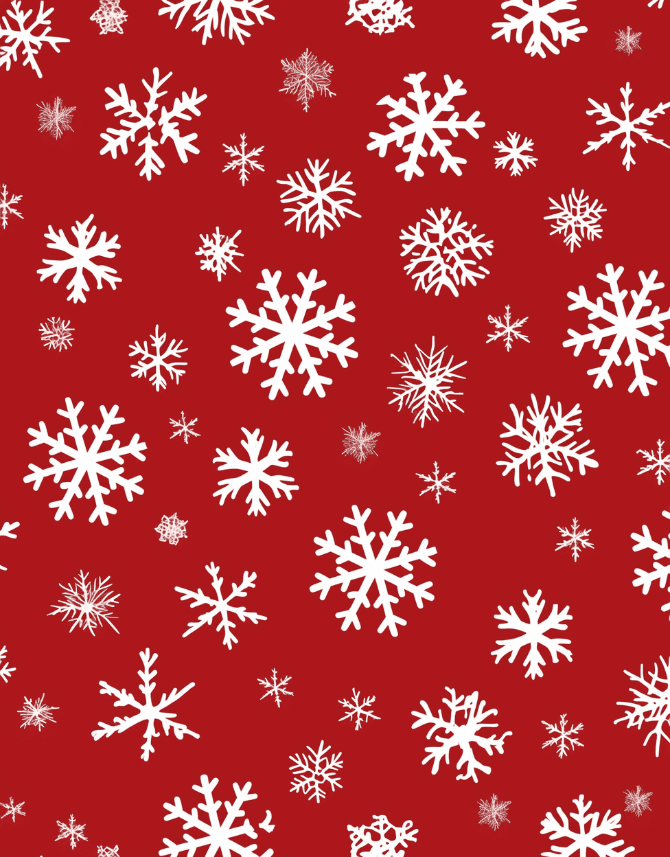 Snowflake Tribe original repeating artwork
