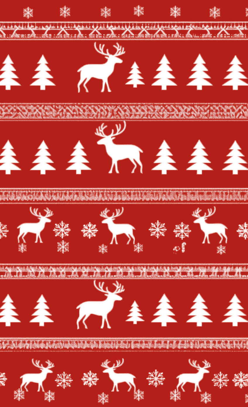 Christmas 127 original repeating artwork
