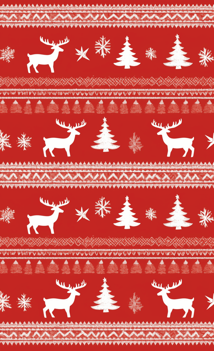 Christmas Bright original repeating artwork