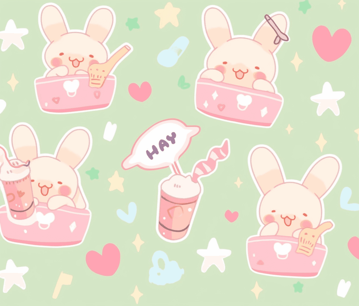 Bunny 265 original repeating artwork