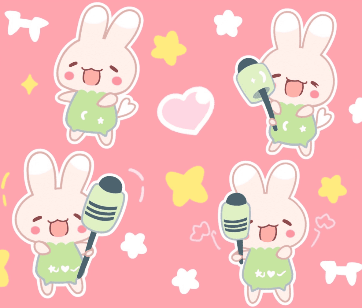 Bunny 372 original repeating artwork