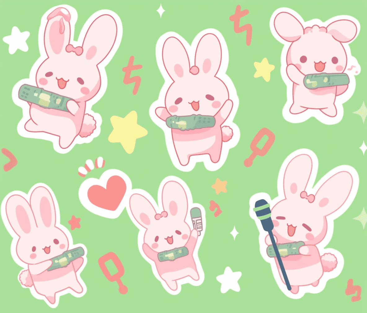 Bunny 270 original repeating artwork