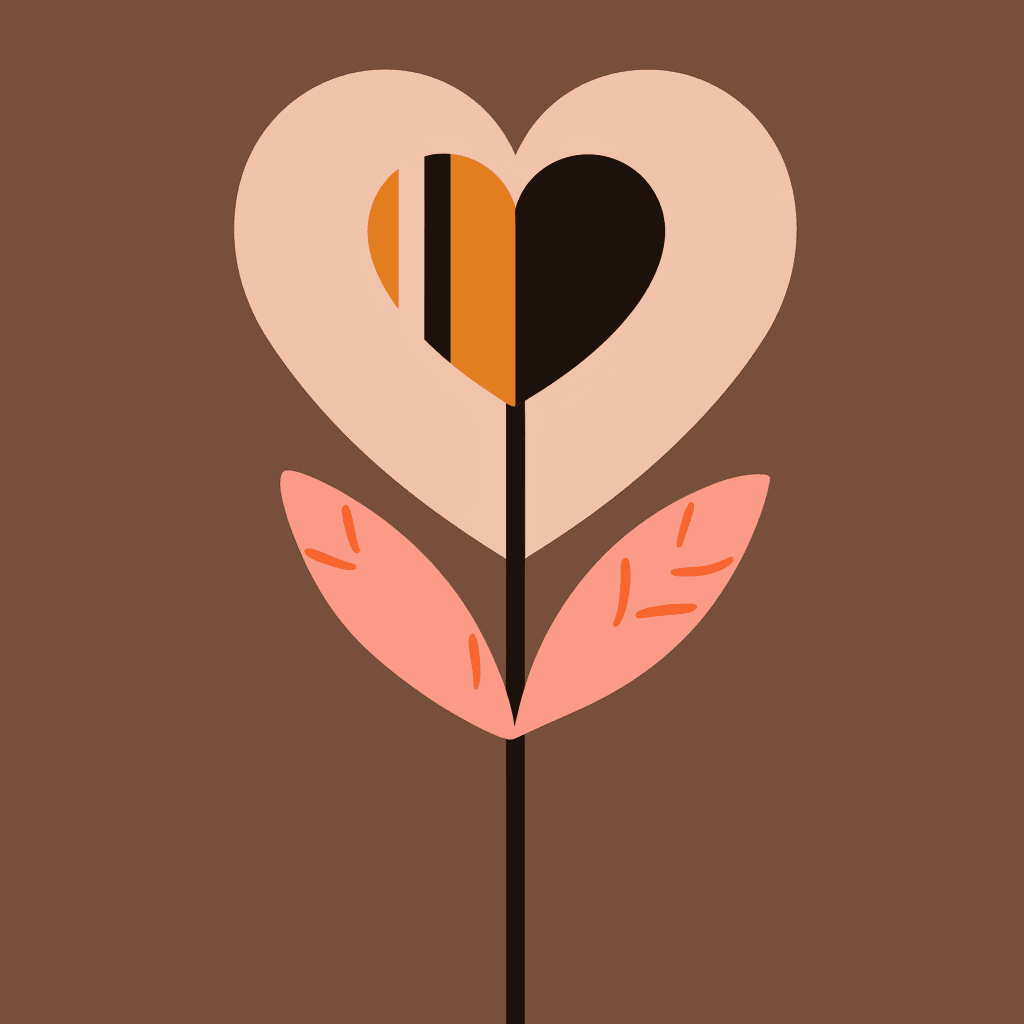 Heart 266 original repeating artwork