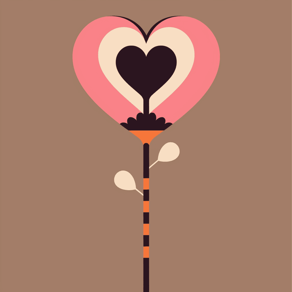 Heart 197 original repeating artwork