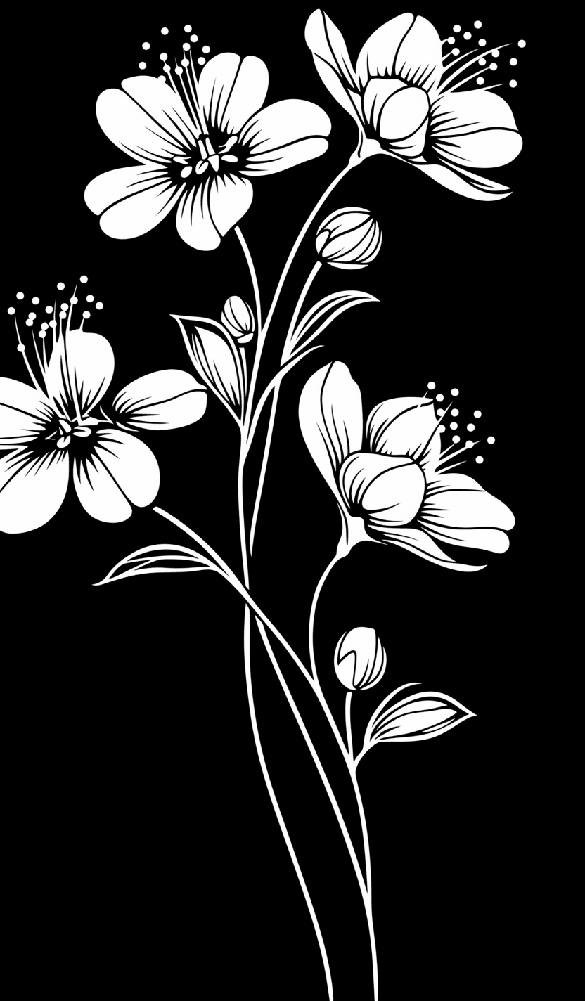 Blossom Uptown original repeating artwork