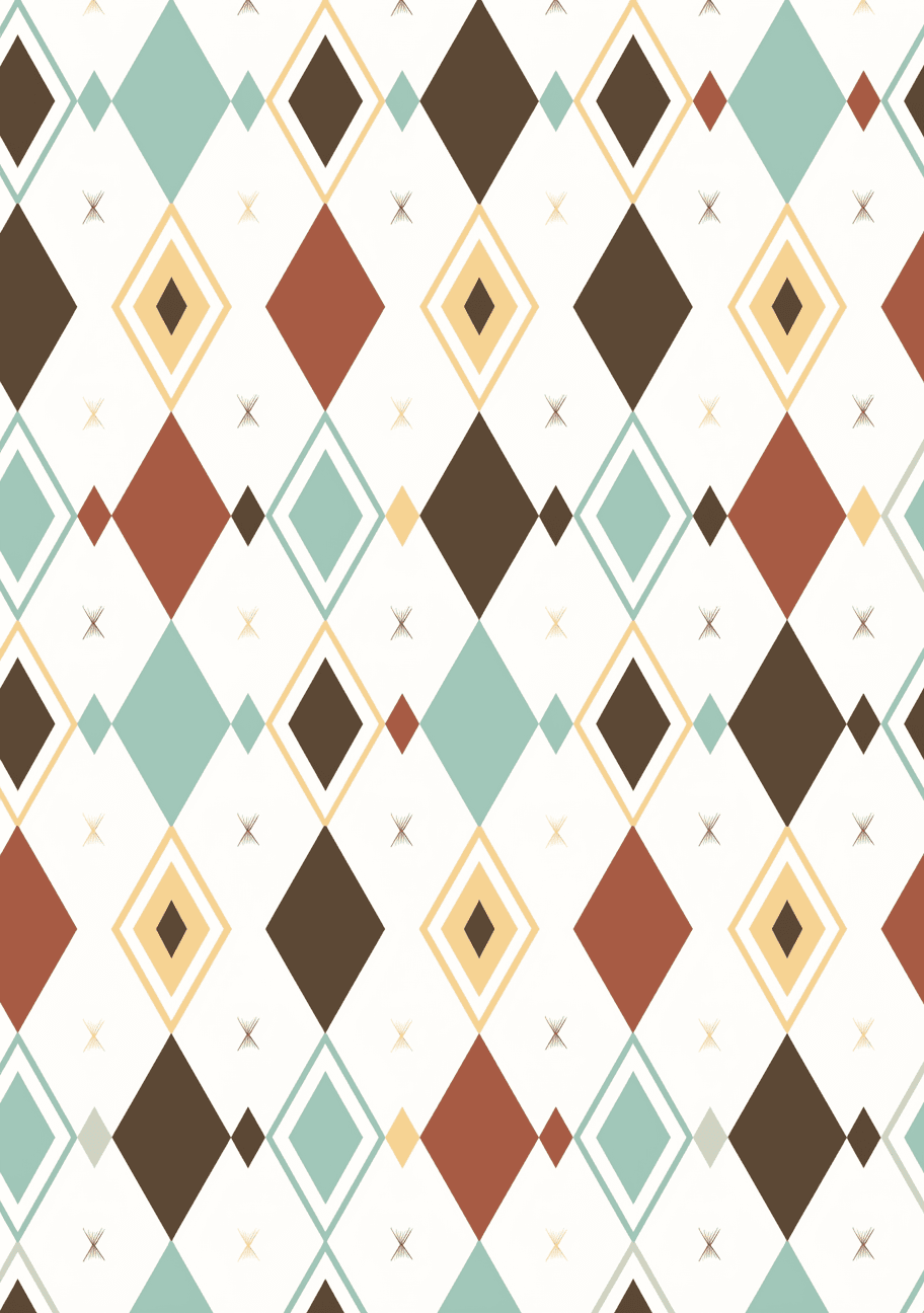 Diamond Tribe original repeating artwork