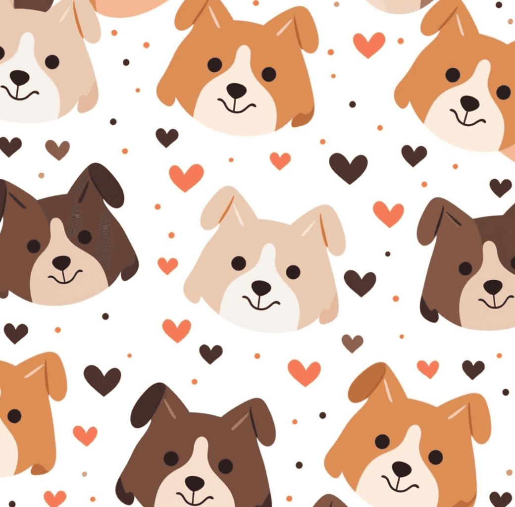 Dog 245 original repeating artwork