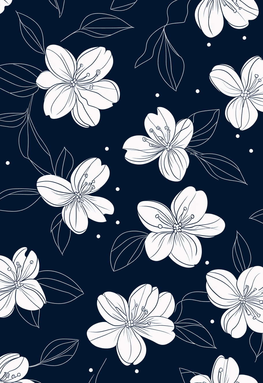 Blossom Dawn original repeating artwork