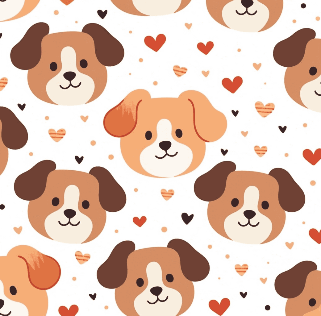 Dog 256 original repeating artwork