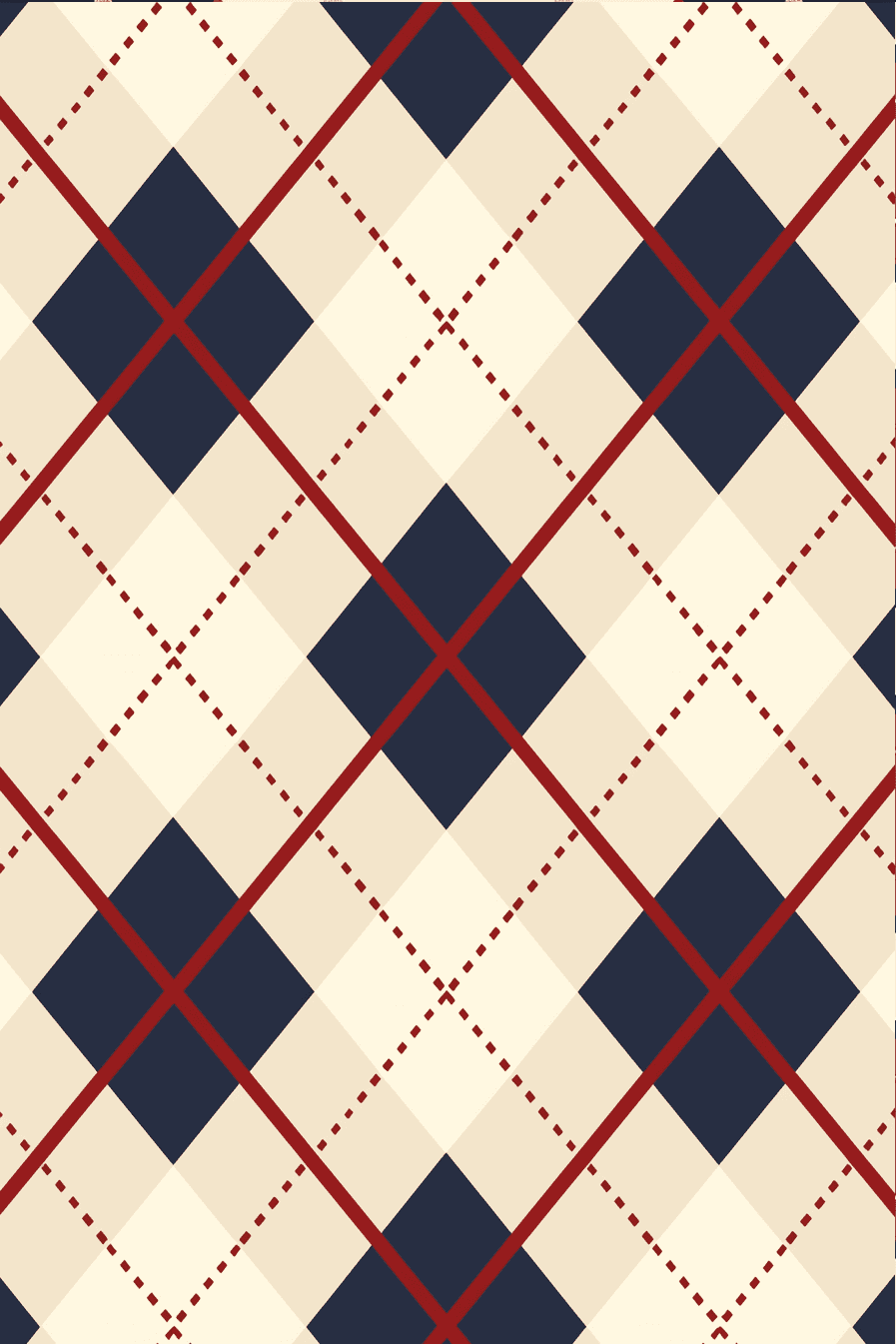 Diamond Bop original repeating artwork
