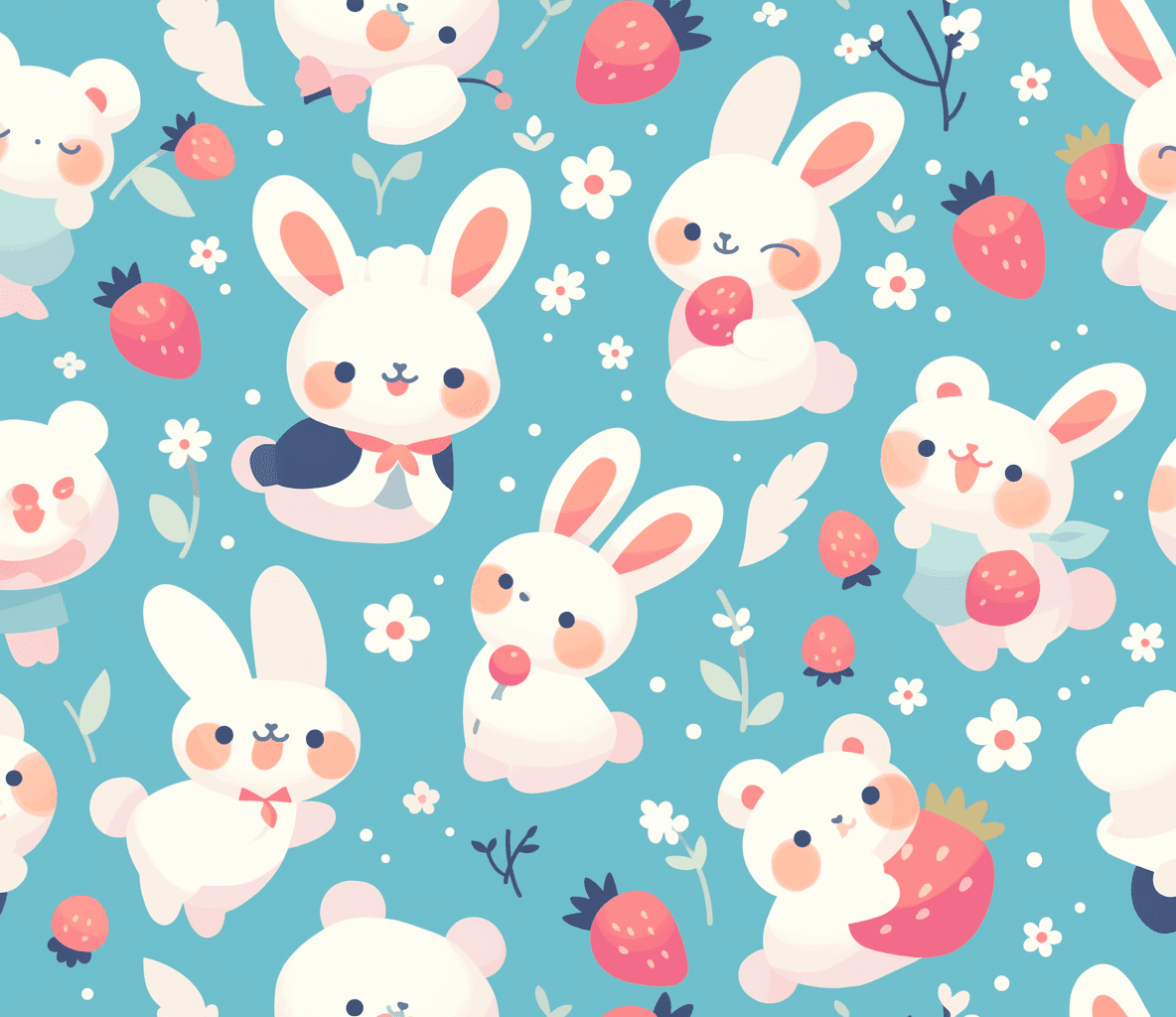Bunny 165 original repeating artwork