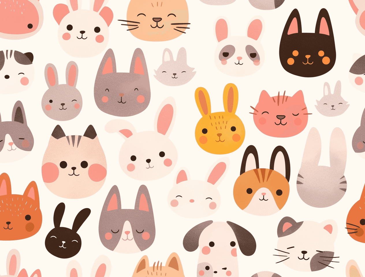 Animals 007 original repeating artwork