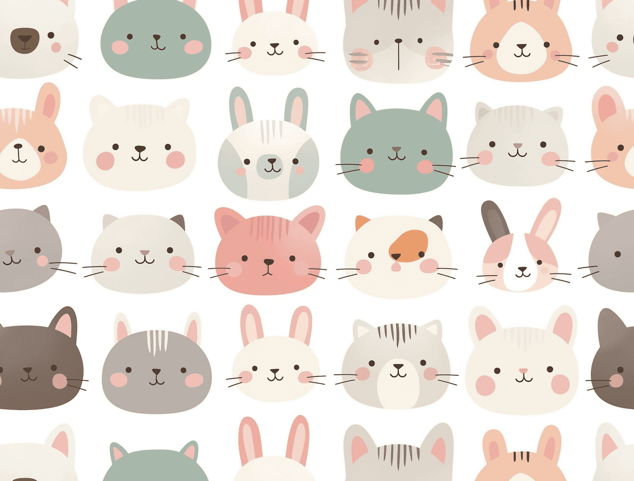 Animals 012 original repeating artwork