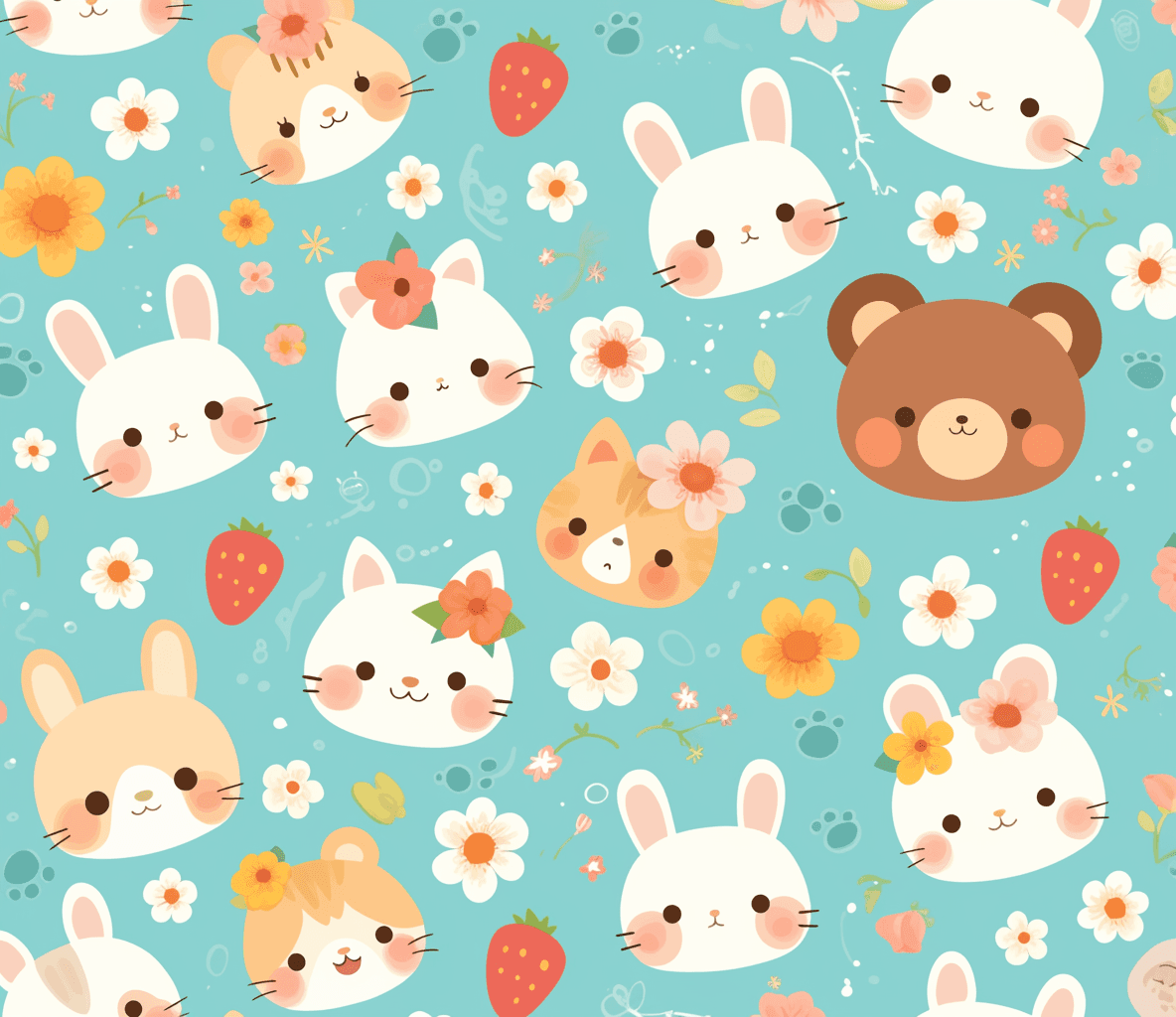Animals 001 original repeating artwork