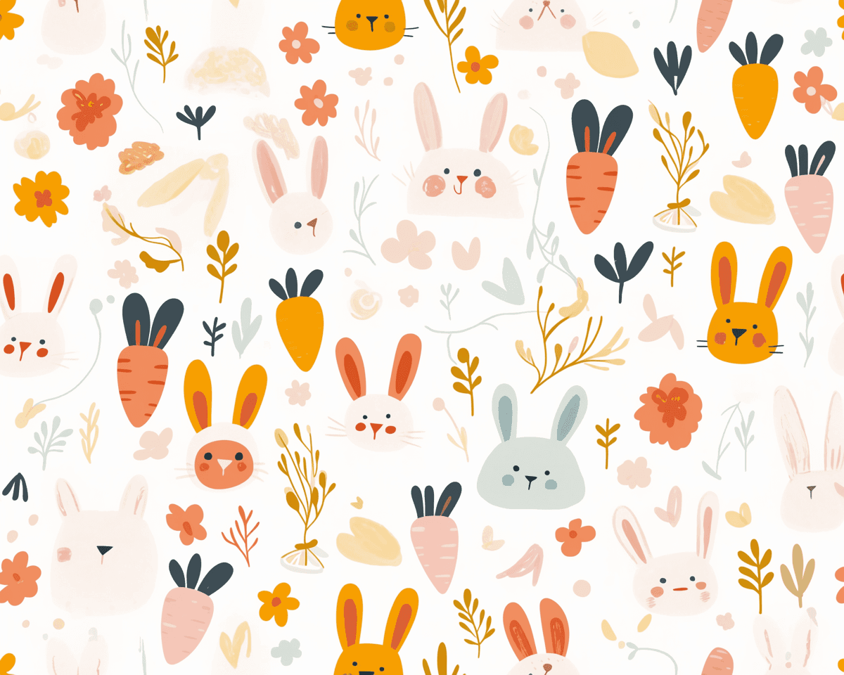 Animals Subway original repeating artwork