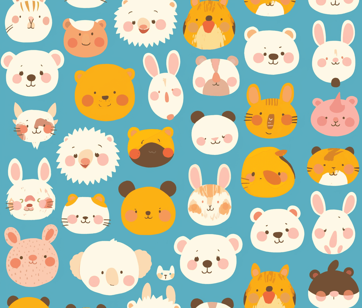 Animals 158 original repeating artwork