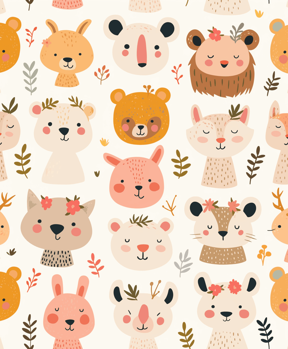 Animals 162 original repeating artwork