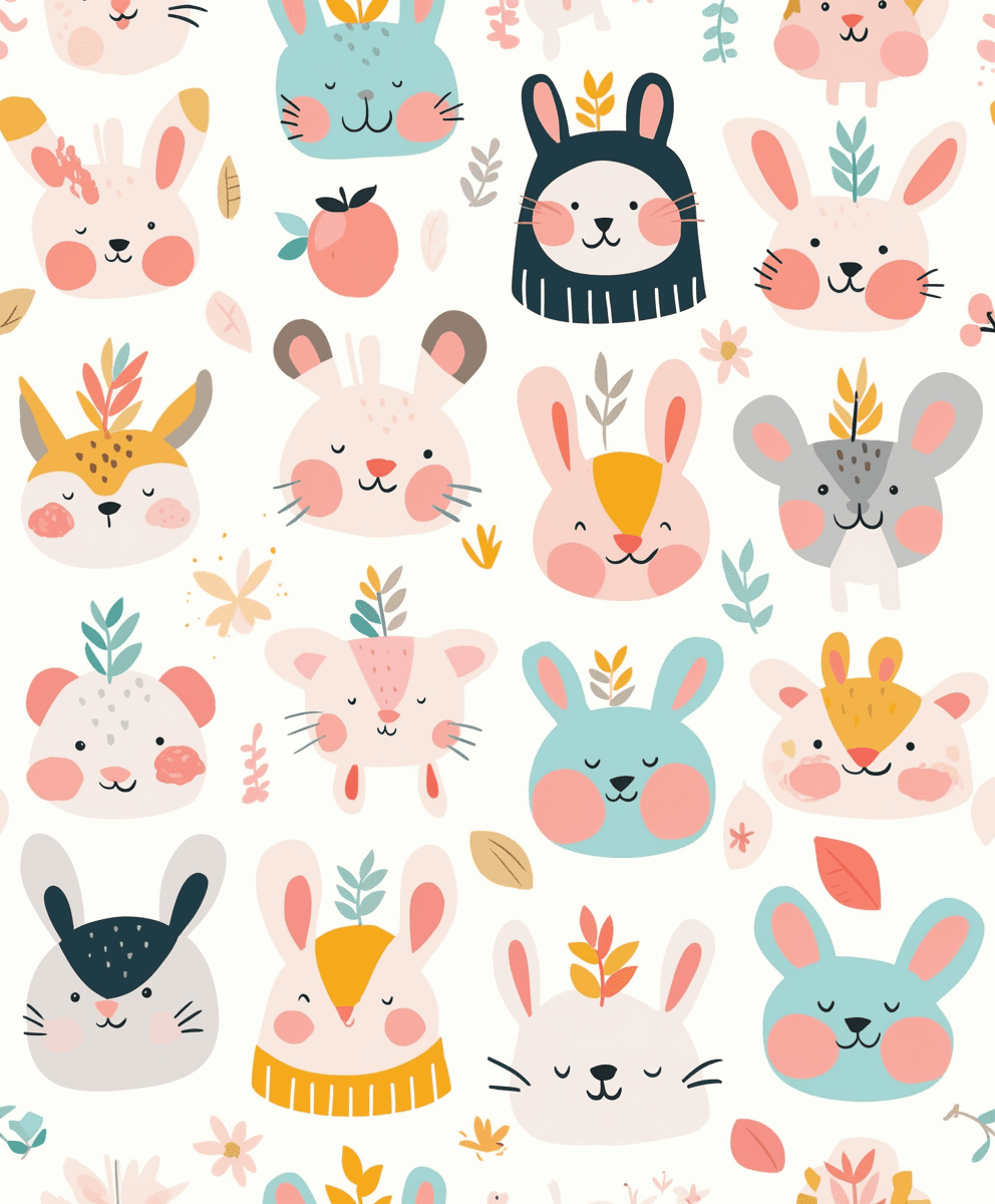 Animals 068 original repeating artwork