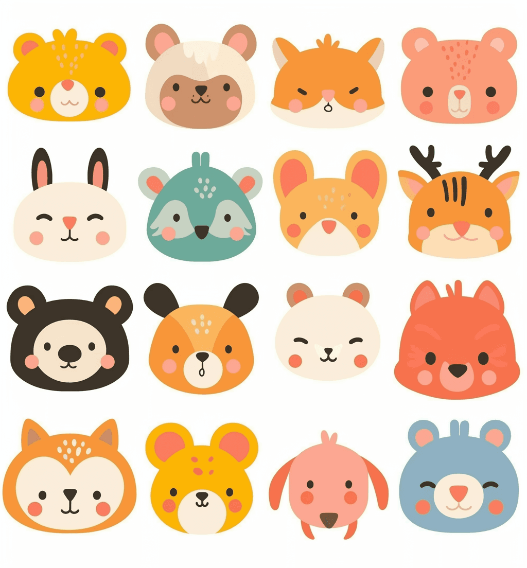 Animals 175 original repeating artwork