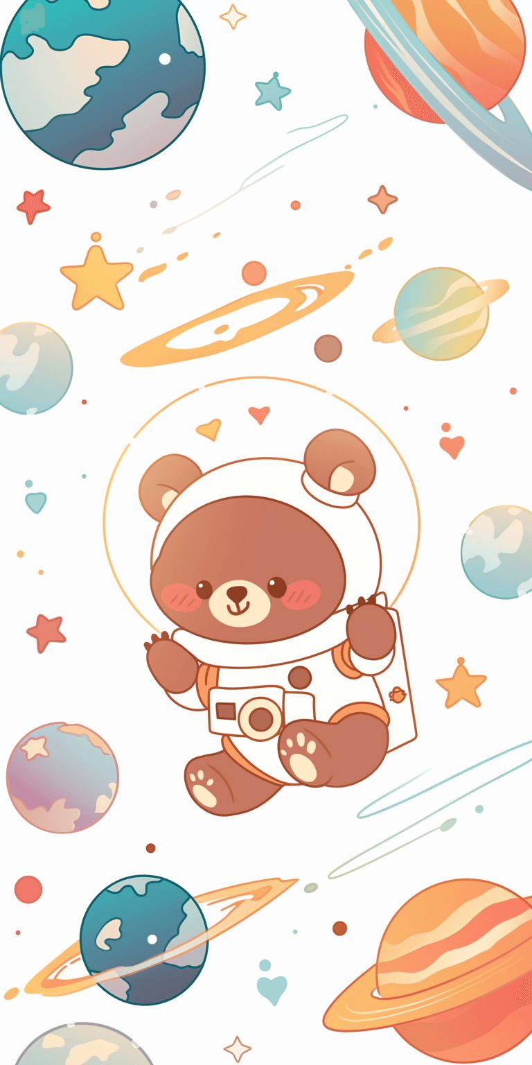 Planet 014 original repeating artwork