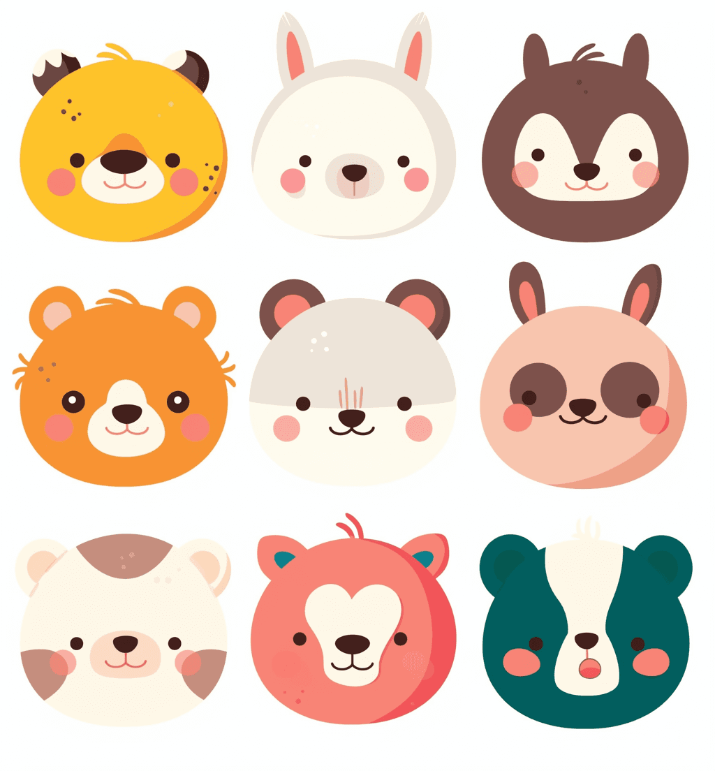 Animals 210 original repeating artwork