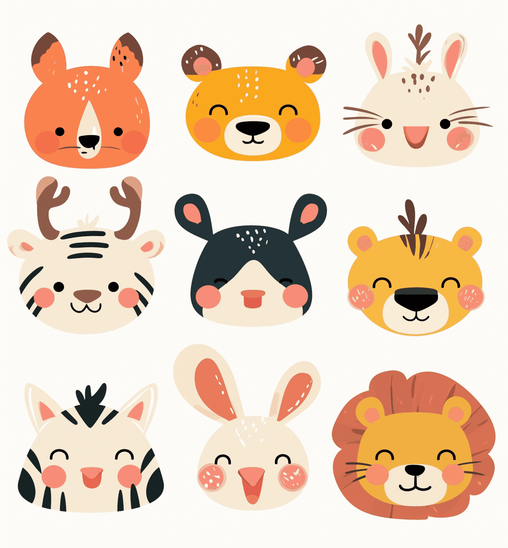 Animals 181 original repeating artwork