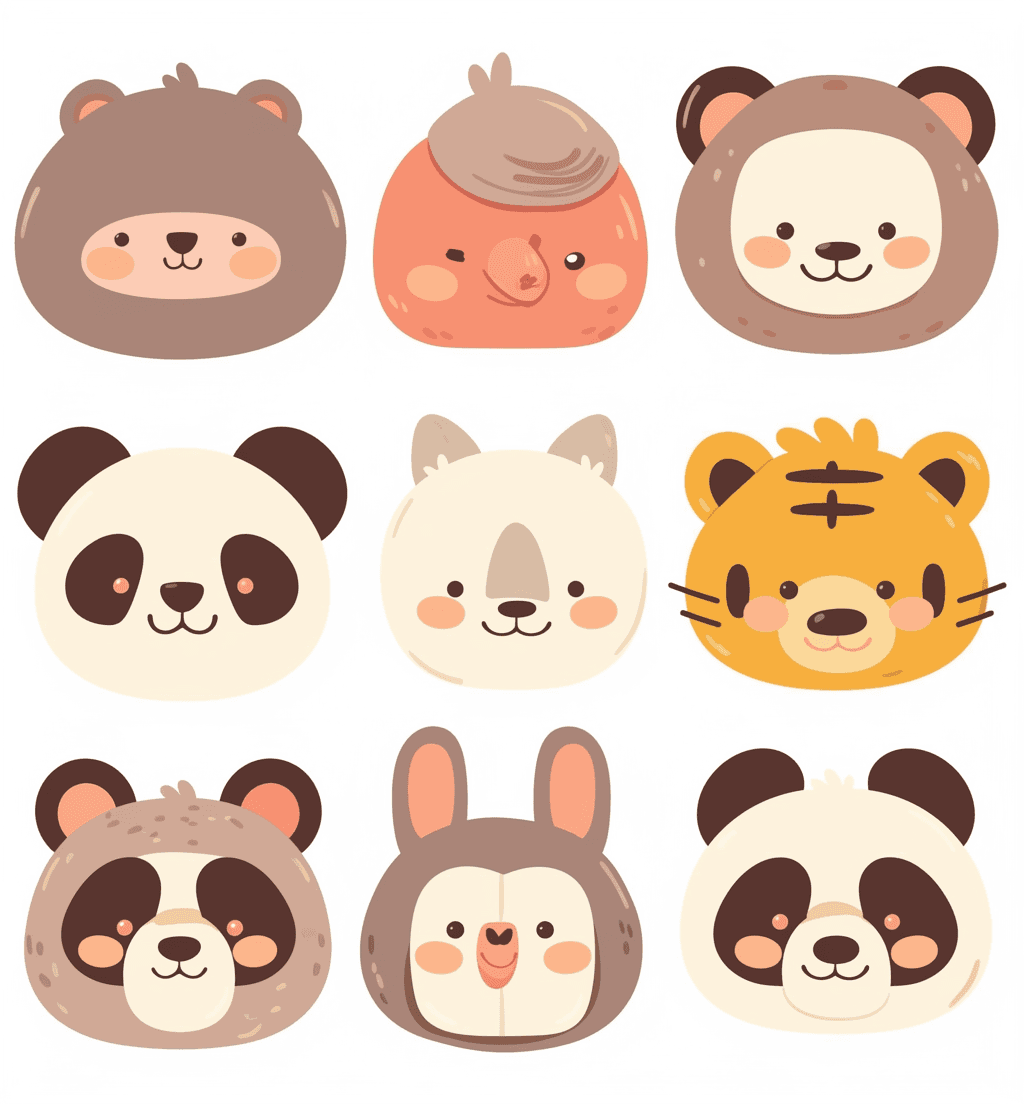 Animals 180 original repeating artwork
