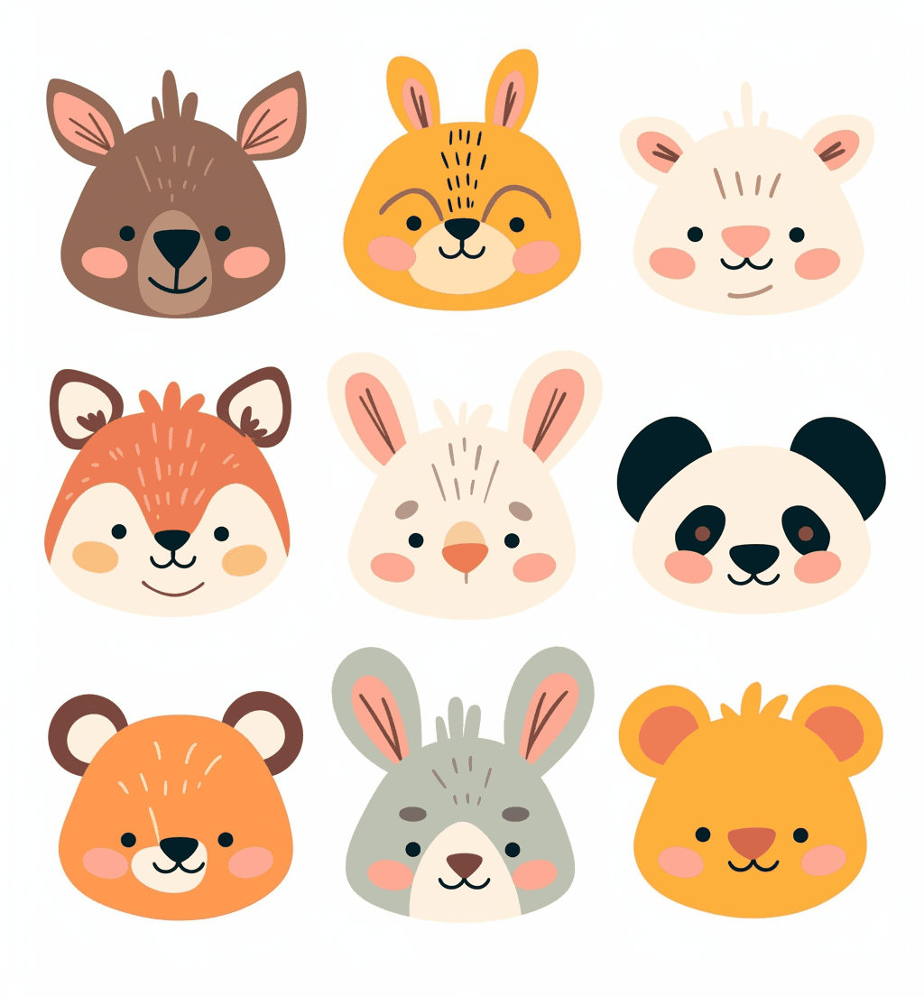 Animals 188 original repeating artwork