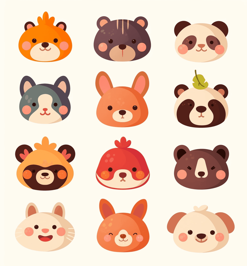 Animals 024 original repeating artwork