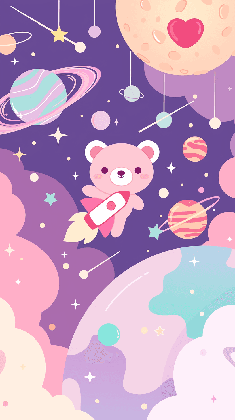 Planet 011 original repeating artwork