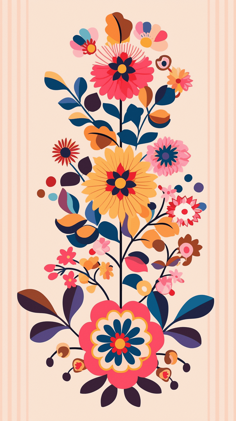 Blossom 059 original repeating artwork