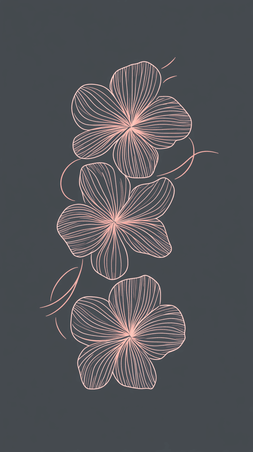 Blossom 598 original repeating artwork